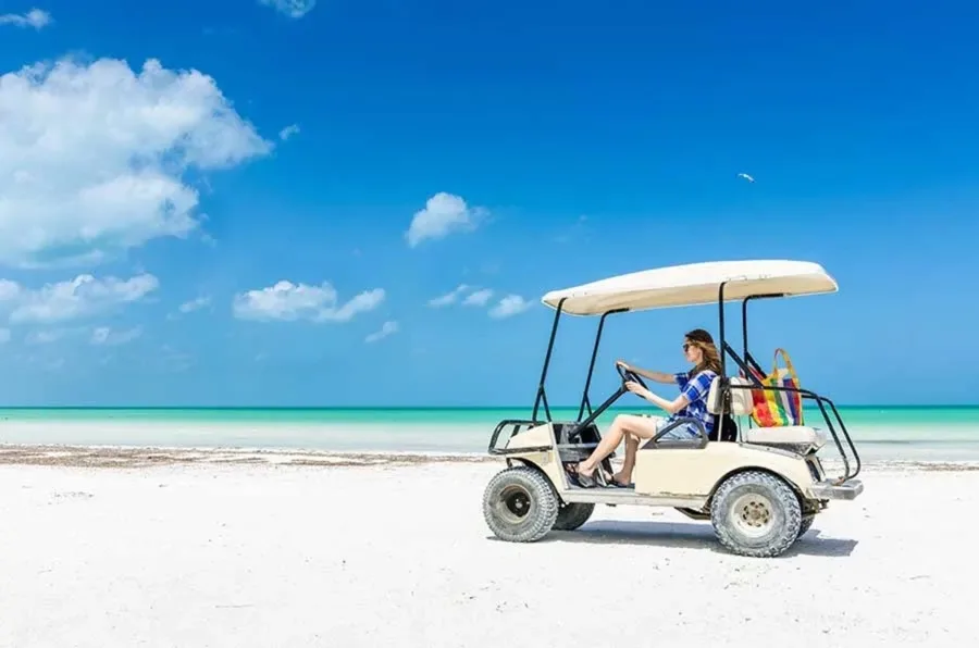 Cómo moverse por Isla Mujeres: opciones de transporte